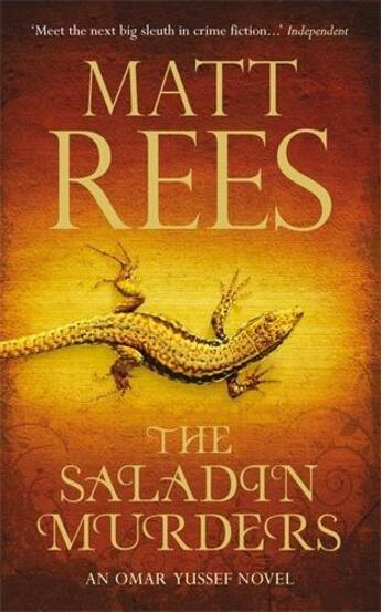Couverture du livre « The Saladin Murders » de Matt Rees aux éditions Atlantic Books Digital