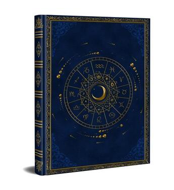 Couverture du livre « Grimoire vierge astrologique : bleu » de  aux éditions Alliance Magique