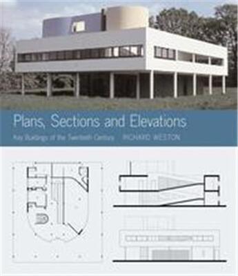 Couverture du livre « Key buildings of the twentieth century - plans, sections and elevations + cd rom » de Richard Weston aux éditions Laurence King