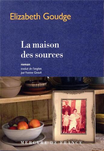Couverture du livre « La maison des sources » de Elizabeth Goudge aux éditions Mercure De France