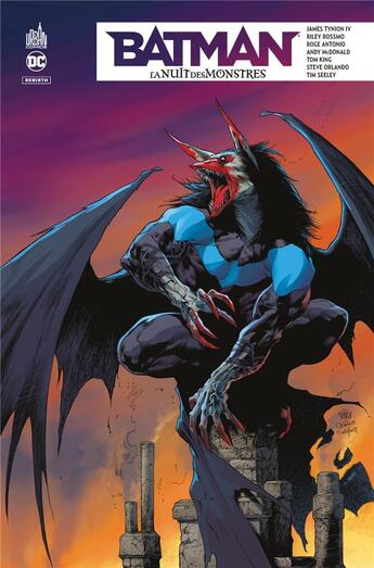 Couverture du livre « Batman : la nuit des monstres » de  aux éditions Urban Comics