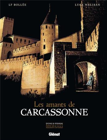 Couverture du livre « Les amants de Carcassonne » de Laurent-Frederic Bollee et Luca Malisan aux éditions Glenat