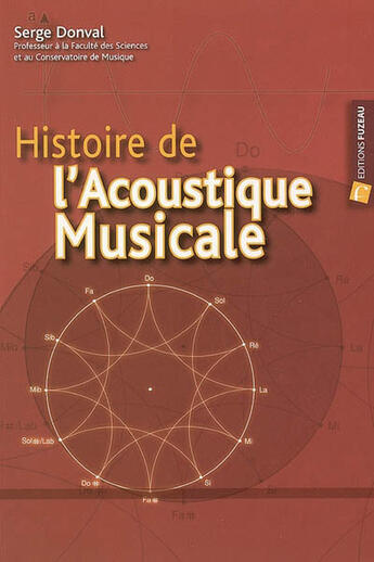 Couverture du livre « Histoire de l'acoustique musicale » de Serge Donval aux éditions Fuzeau