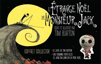 Couverture du livre « L'étrange Noël de Monsieur Jack ; coffret collector » de Tim Burton aux éditions Huginn & Muninn