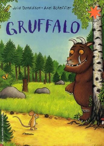 Couverture du livre « Gruffalo » de Julia Donaldson et Axel Scheffler aux éditions Gallimard-jeunesse