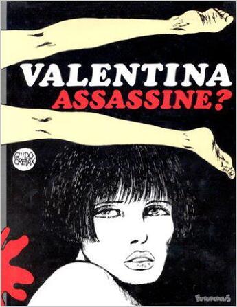 Couverture du livre « Valentina assassinee? » de Crepax aux éditions Futuropolis