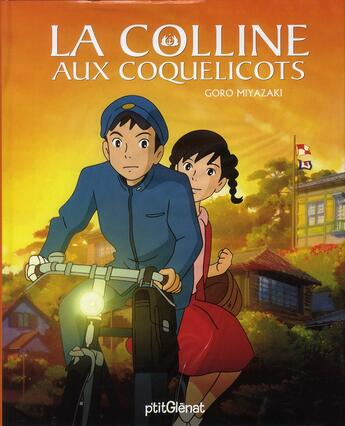 Couverture du livre « La colline aux coquelicots » de Goro Miyazaki aux éditions Glenat Jeunesse