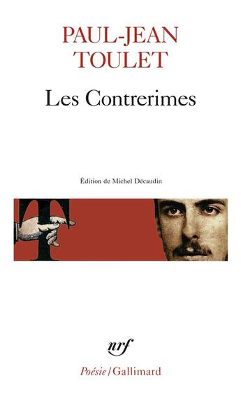 Couverture du livre « Les contrerimes » de Emile Henriot et Paul-Jean Toulet aux éditions Gallimard