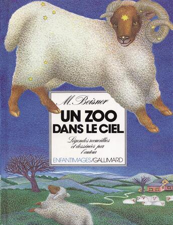 Couverture du livre « Un zoo dans le ciel » de Monika Beisner aux éditions Gallimard-jeunesse