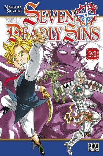 Couverture du livre « Seven Deadly Sins Tome 24 » de Nakaba Suzuki aux éditions Pika