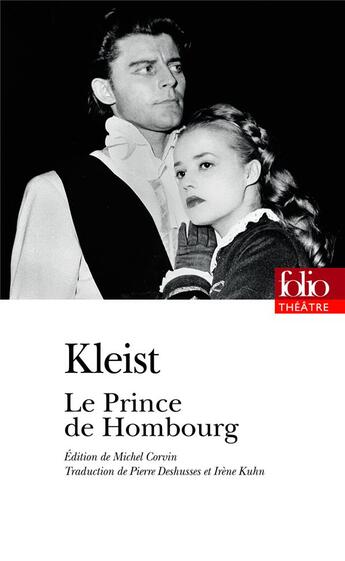 Couverture du livre « Le prince de Hombourg » de Heinrich Von Kleist aux éditions Gallimard
