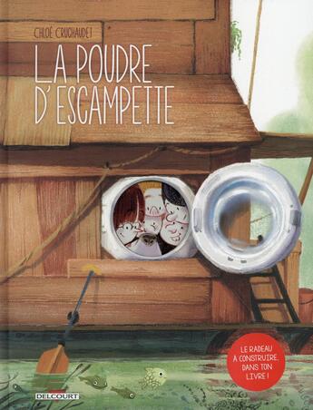 Couverture du livre « La poudre d'escampette » de Chloe Cruchaudet aux éditions Delcourt