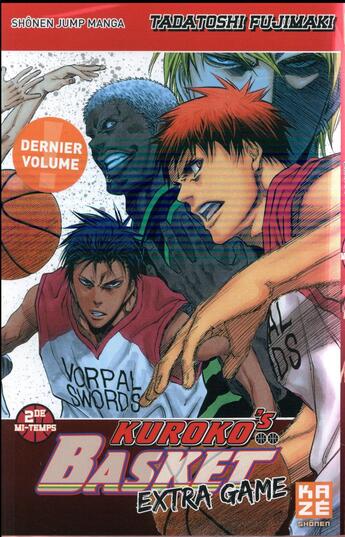 Couverture du livre « Kuroko's basket - extra game Tome 2 » de Tadatoshi Fujimaki aux éditions Crunchyroll