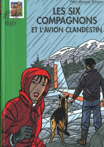Couverture du livre « Les six compagnons et l'avion clandestin » de Bonzon P J aux éditions Le Livre De Poche Jeunesse