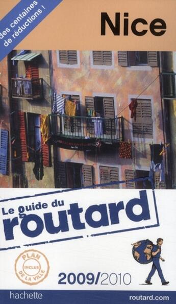 Couverture du livre « Guide Du Routard ; Nice (Edition 2009/2010) » de  aux éditions Hachette Tourisme