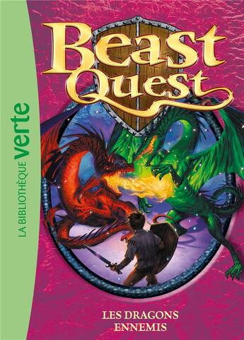 Couverture du livre « Beast Quest Tome 8 : les dragons ennemis » de Adam Blade aux éditions Hachette Jeunesse