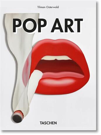 Couverture du livre « Pop art ; 40th anniversary edition » de Tilman Osterwold aux éditions Taschen