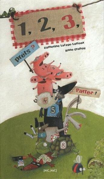 Couverture du livre « 1, 2, 3 prêts ! partez ! » de Lafaye-Latteux aux éditions Mic Mac Editions