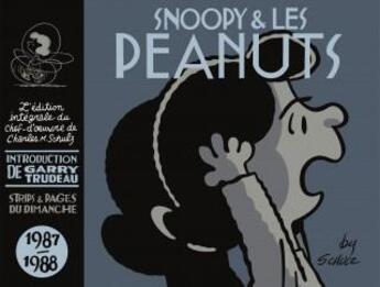 Couverture du livre « Snoopy et les Peanuts : Intégrale vol.19 : 1987-1988 » de Charles Monroe Schulz aux éditions Dargaud