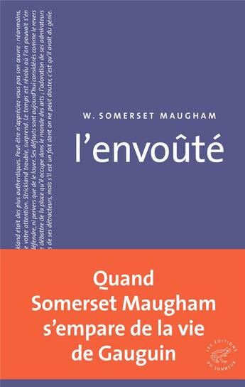 Couverture du livre « L'envoûté » de William Somerset Maugham aux éditions Editions Du Sonneur