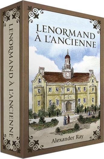 Couverture du livre « Lenormand à l'ancienne » de Alexander Ray aux éditions Dervy