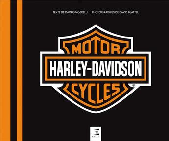 Couverture du livre « Harley-Davidson motorcycles » de Dain Gingerelli et David Blattel aux éditions Etai