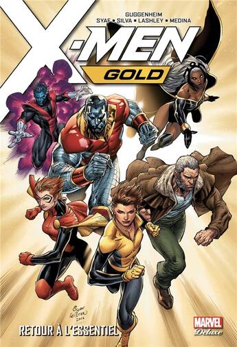 Couverture du livre « X-Men gold t.1 : retour à l'essentiel » de Medina et Ardian Syaf et Marc Guggenheim et Ken Lashley aux éditions Panini