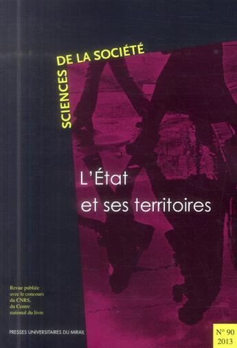 Couverture du livre « Etat et ses territoires » de Darreon Jl aux éditions Pu Du Midi