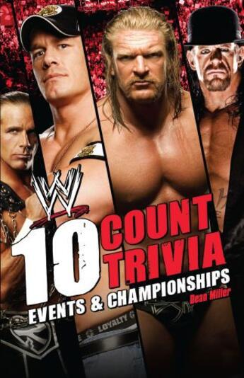 Couverture du livre « 10 Count Trivia » de Miller Dean aux éditions World Wresting Entertainment