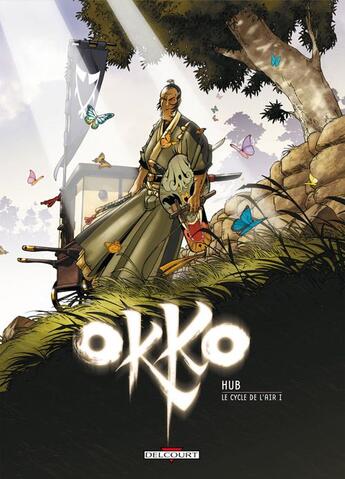 Couverture du livre « Okko t.5 : le cycle de l'air t.1 » de Hub aux éditions Delcourt