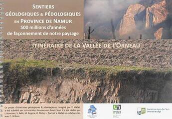 Couverture du livre « Itineraire de la vallee de l'orneau » de Vincent Hallet aux éditions Pu De Namur