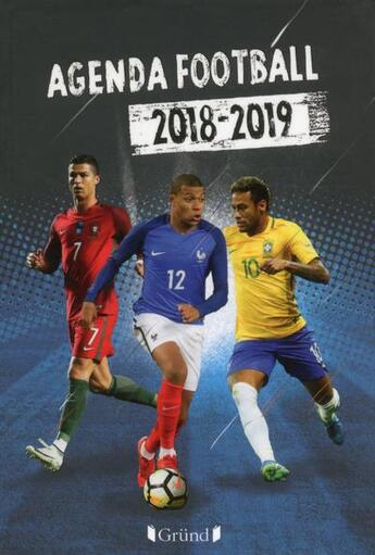 Couverture du livre « Agenda football 2018-2019 » de  aux éditions Grund