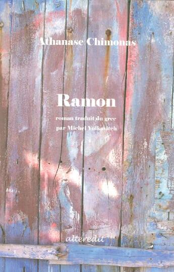 Couverture du livre « Ramon » de Athanase Chimonas aux éditions Alteredit