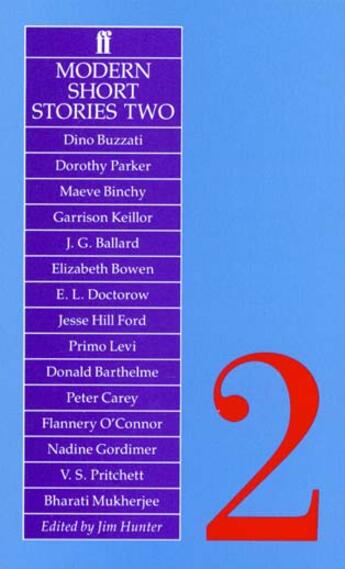 Couverture du livre « Modern short stories 2 » de Hunter Jim aux éditions Faber Et Faber