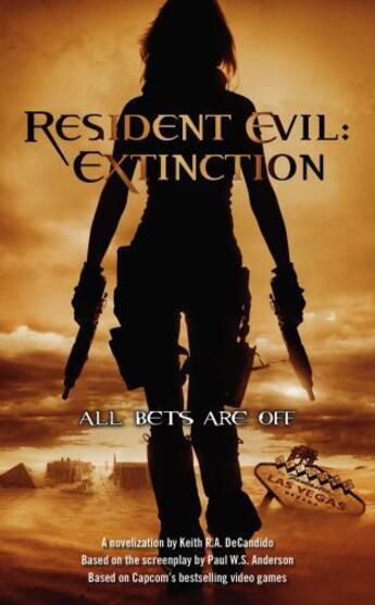 Couverture du livre « Resident Evil: Extinction » de Keith R. A. Decandido aux éditions Pocket Books