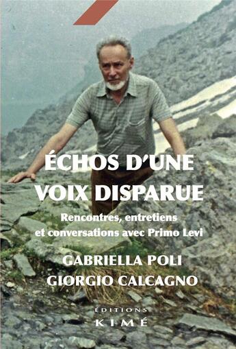 Couverture du livre « Écho d'une voix perdue » de Gabriela Poli et Giorgio Calcagno aux éditions Kime