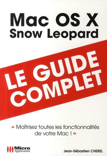 Couverture du livre « Mac OS X Snow Leopard 