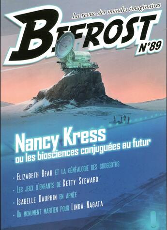 Couverture du livre « REVUE BIFROST N.89 ; spécial Nancy Kress » de Revue Bifrost aux éditions Le Belial