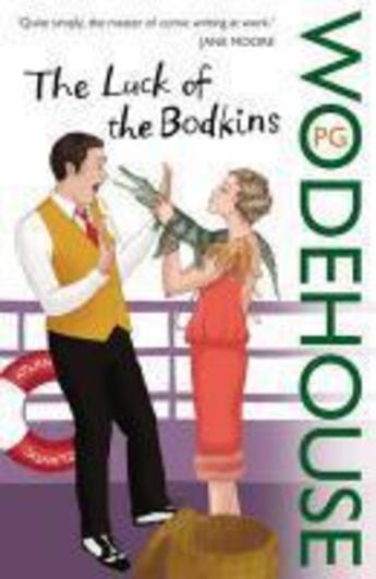 Couverture du livre « The luck of the Bodkins » de Pelham Grenville Wodehouse aux éditions Adult Pbs
