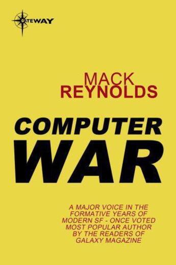 Couverture du livre « Computer War » de Mack Reynolds aux éditions Orion Digital