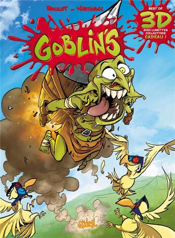Couverture du livre « Goblin's : Best of en 3D » de Corentin Martinage et Tristan Roulot aux éditions Soleil
