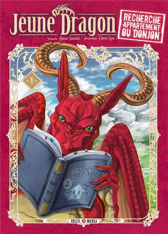 Couverture du livre « Jeune dragon recherche appartement ou donjon Tome 1 » de Kawo Tanuki et Aya Choco aux éditions Soleil
