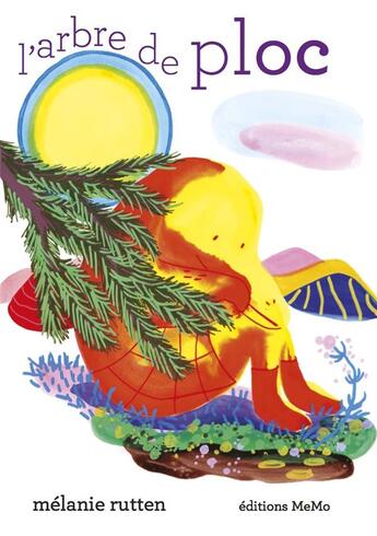Couverture du livre « L'arbre de ploc » de Melanie Rutten aux éditions Memo