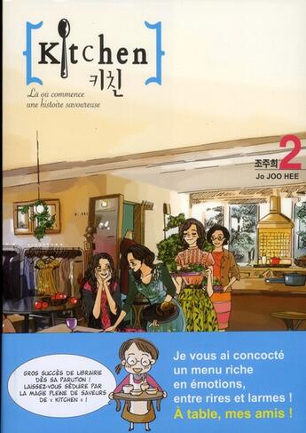 Couverture du livre « Kitchen Tome 2 » de Jo-Joo Hee aux éditions Clair De Lune