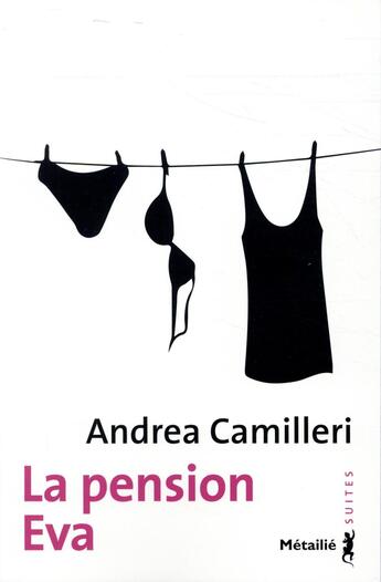 Couverture du livre « La pension Eva » de Andrea Camilleri aux éditions Metailie