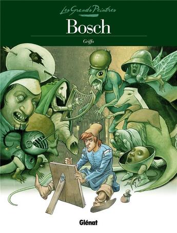 Couverture du livre « LES GRANDS PEINTRES : Bosch ; le jugement dernier » de Griffo aux éditions Glenat