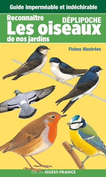 Couverture du livre « Display 10 ex - reconnaitre les oiseaux du jardin » de Collectif/Desbordes aux éditions Ouest France