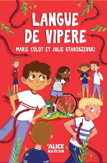 Couverture du livre « Langue de vipère » de Marie Colot et Julie Staboszevski aux éditions Alice