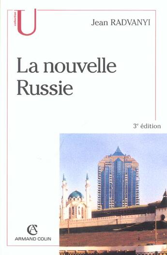 Couverture du livre « La Nouvelle Russie » de Jean Radvanyi aux éditions Armand Colin