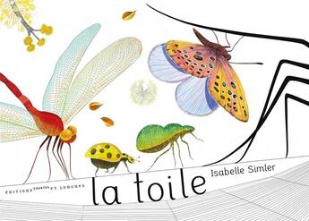 Couverture du livre « La toile » de Isabelle Simler aux éditions Courtes Et Longues